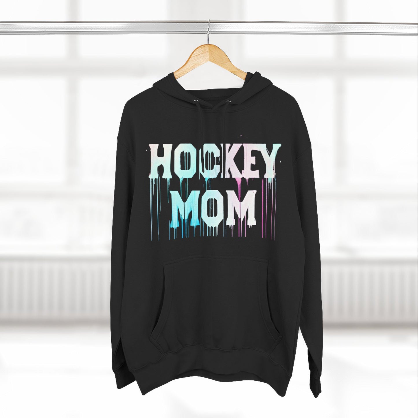 Lane Seven Hockey Mom Fleece Hoodie