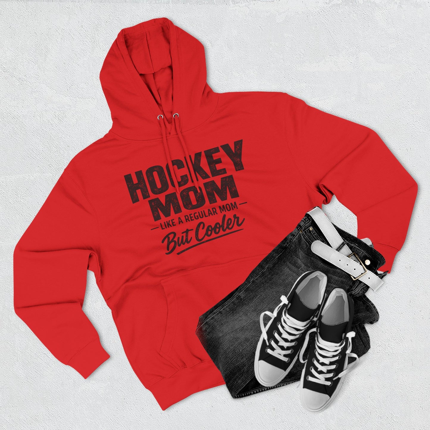 Hockey Mom Hoodie - Fleece Pullover