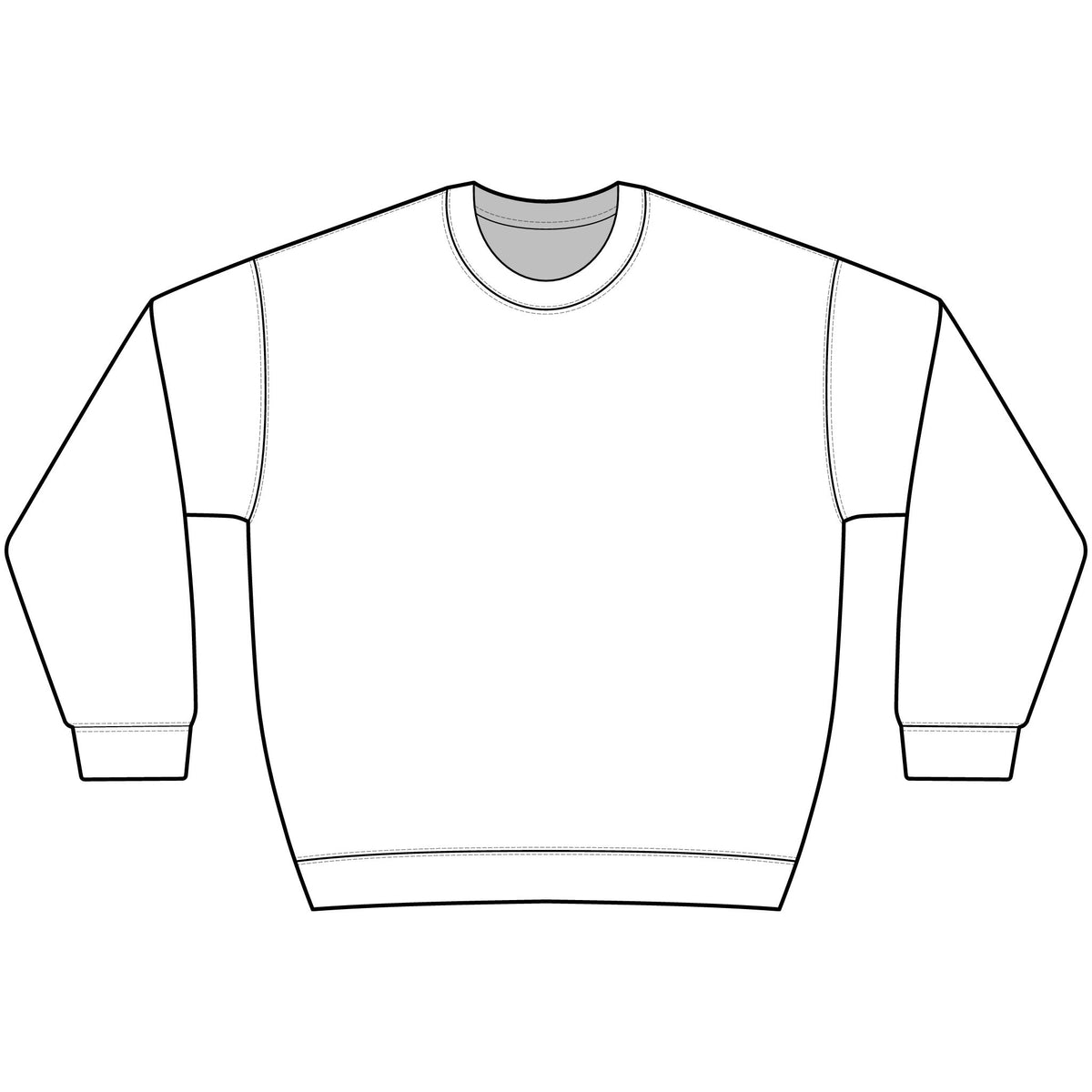 Predators Crewneck Sweatshirt — Bold Blue Sports Logo Pullover