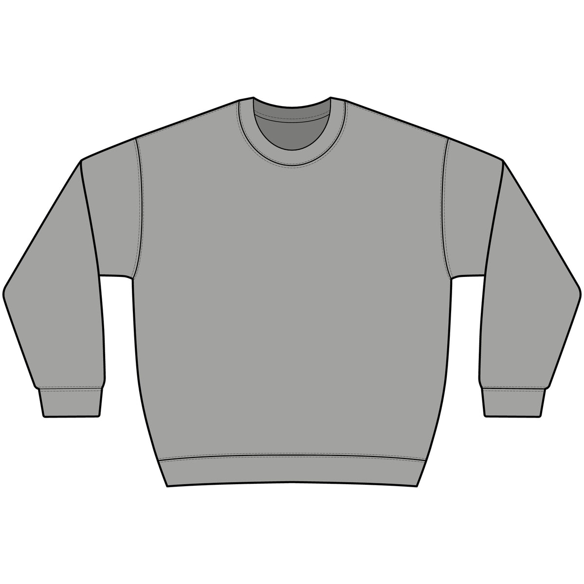 Predators Crewneck Sweatshirt — Bold Blue Sports Logo Pullover