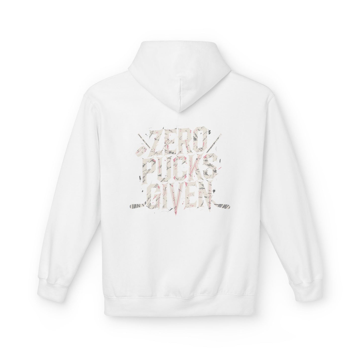 Hockey 'Zero Pucks Given' Fleece Hoodie
