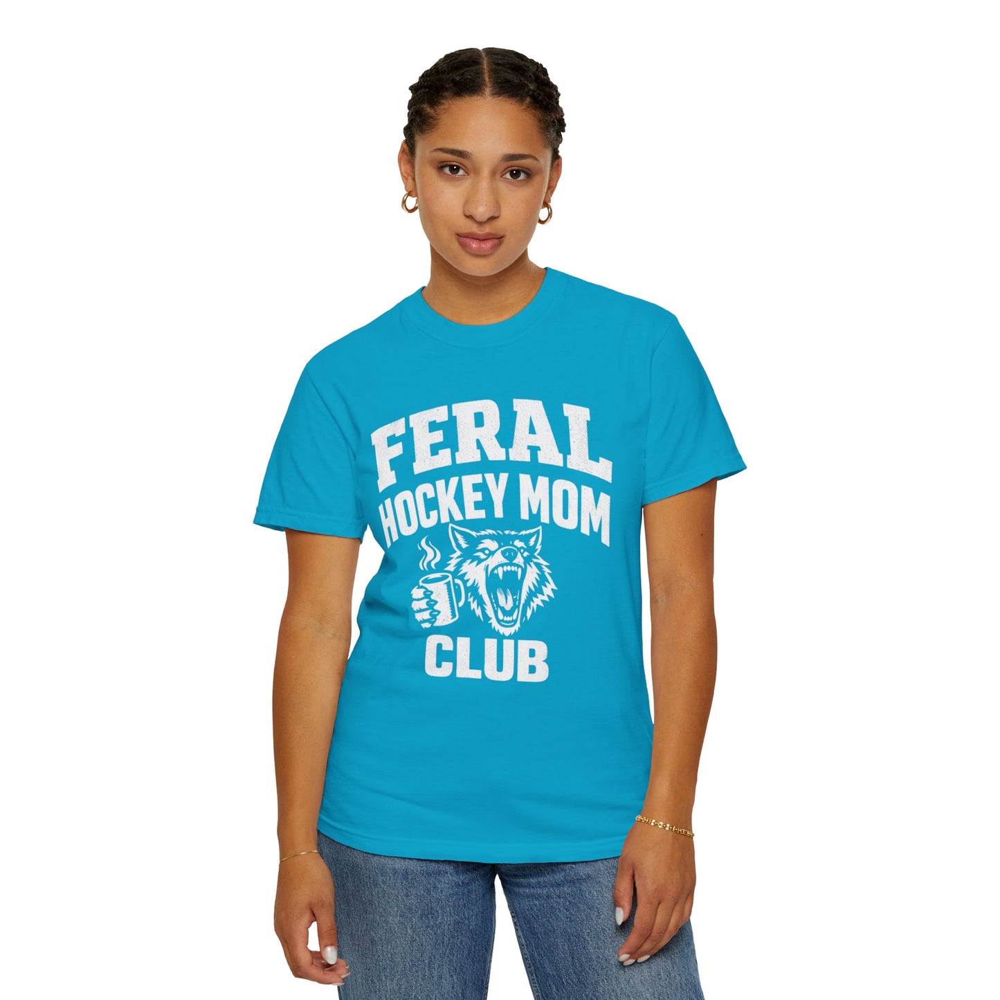 Feral Hockey Mom Club T-Shirt