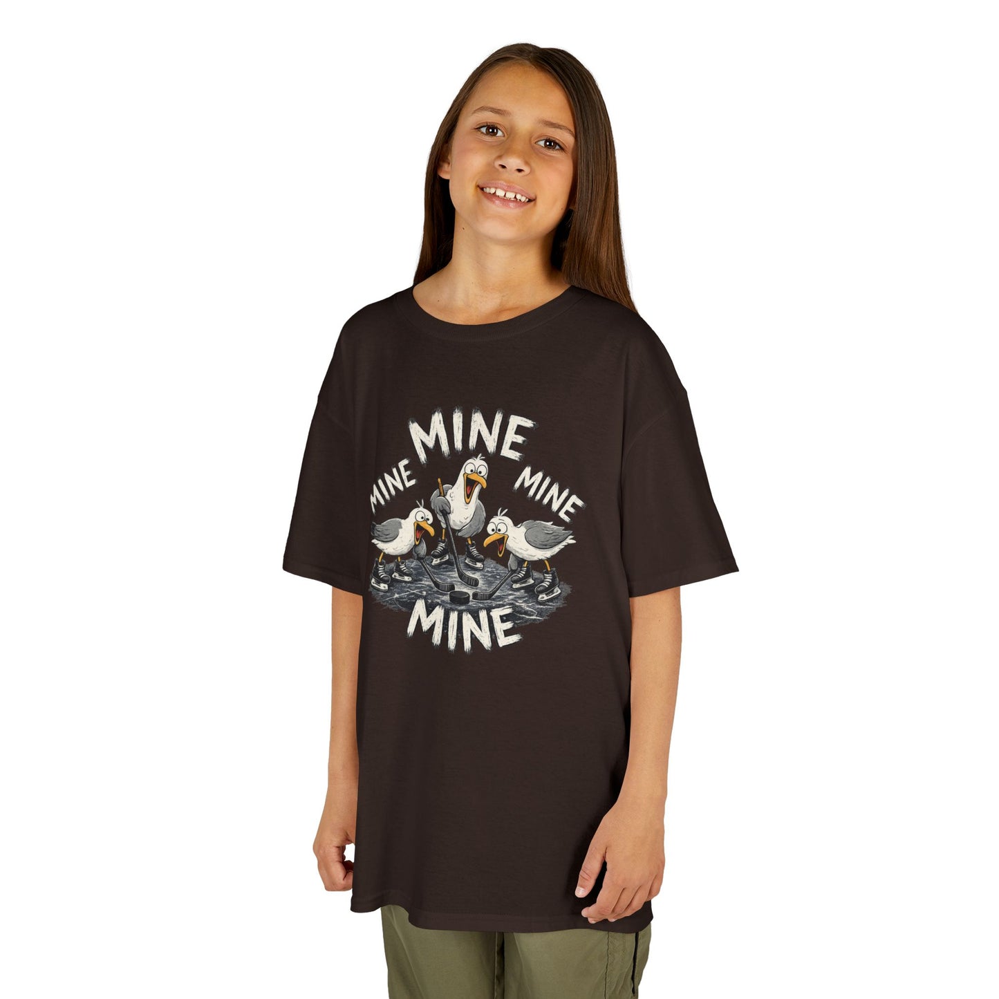 Mine Mine Mine Hockey Shirt, Funny Hockey Tee, Seagull Hockey Shirt, Hockey Gift, Hockey Shirt, Rink Life Shirt, Hockey Humor Tee