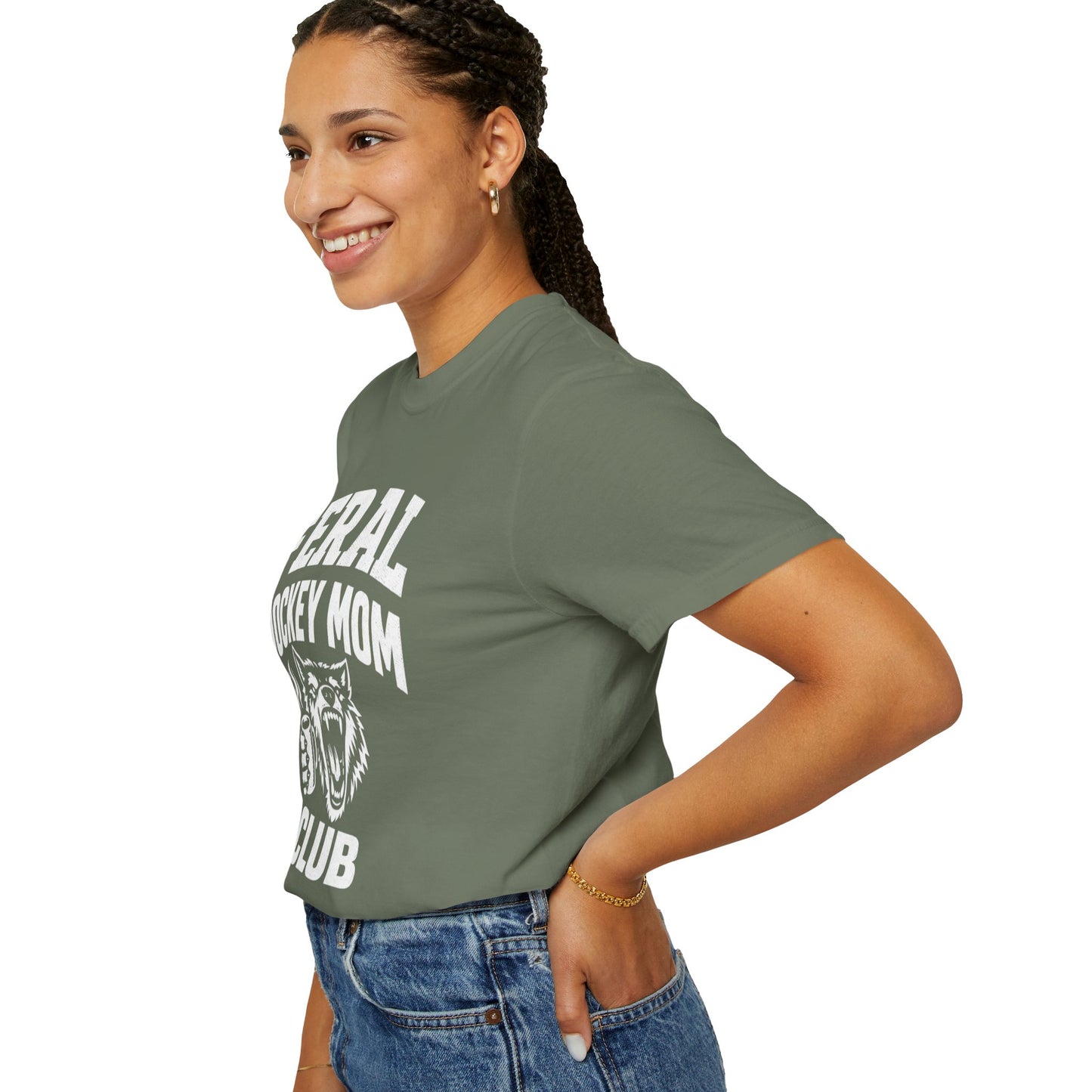 Feral Hockey Mom Club T-Shirt