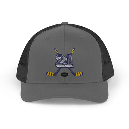 #21 Hockey Trucker Hat