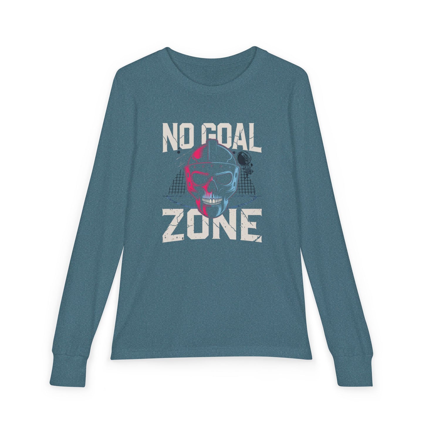 Youth Long Sleeve Tee — "No Goal Zone"