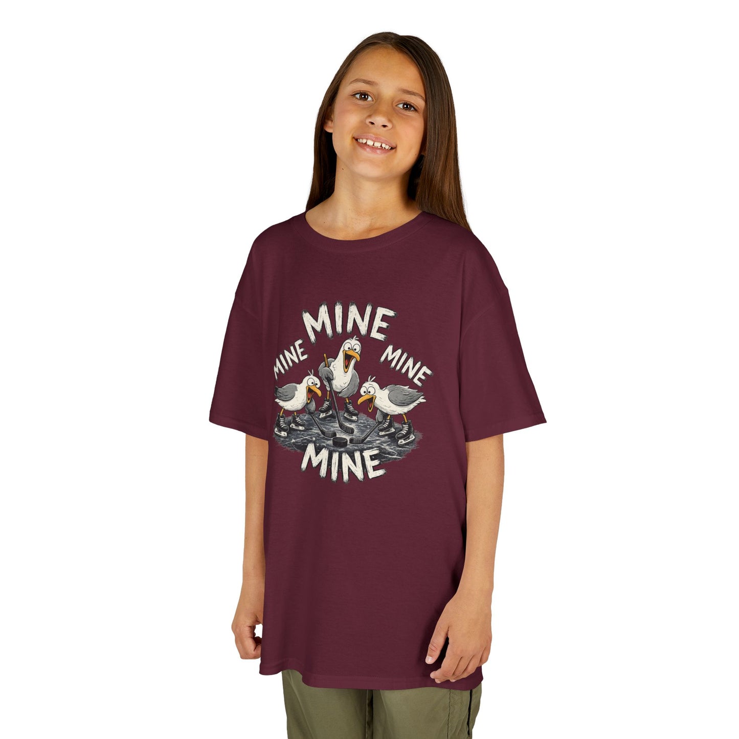 Mine Mine Mine Hockey Shirt, Funny Hockey Tee, Seagull Hockey Shirt, Hockey Gift, Hockey Shirt, Rink Life Shirt, Hockey Humor Tee