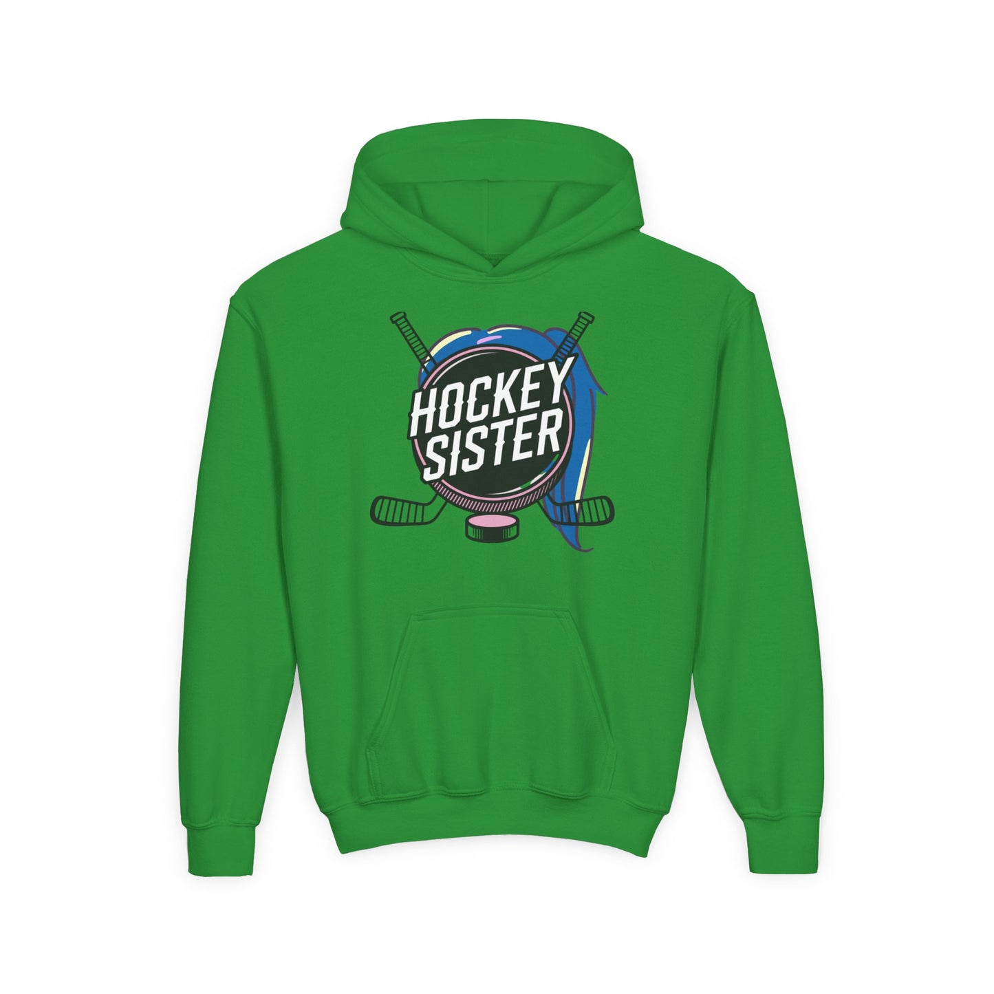 Hockey Sister Youth Hoodie
