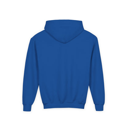 Tiny but Feral Youth Tiny Face Hoodie by Gildan