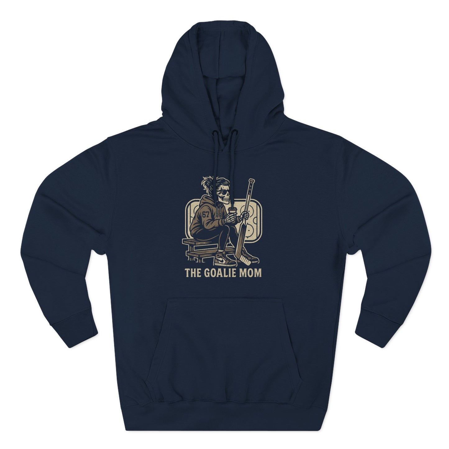 Goalie Mom Fleece Hoodie