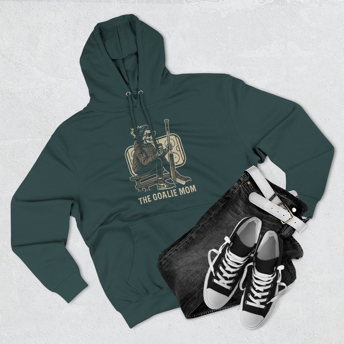 Goalie Mom Fleece Hoodie