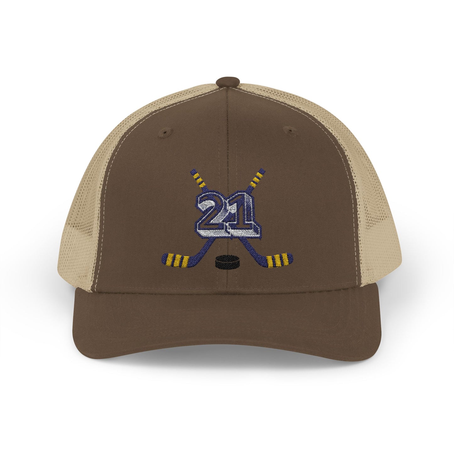 #21 Hockey Trucker Hat