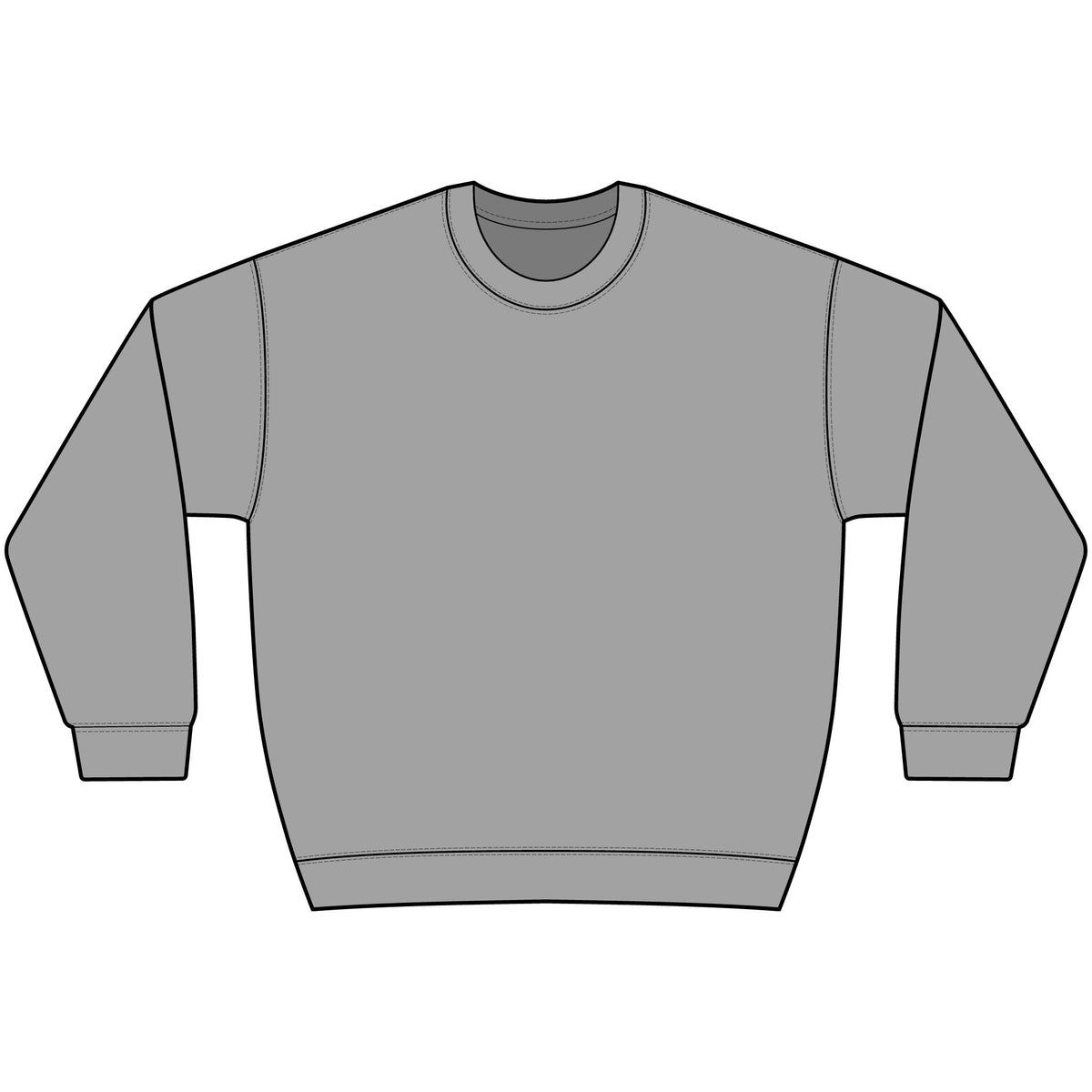 Predators Crewneck Sweatshirt — Bold Blue Sports Logo Pullover