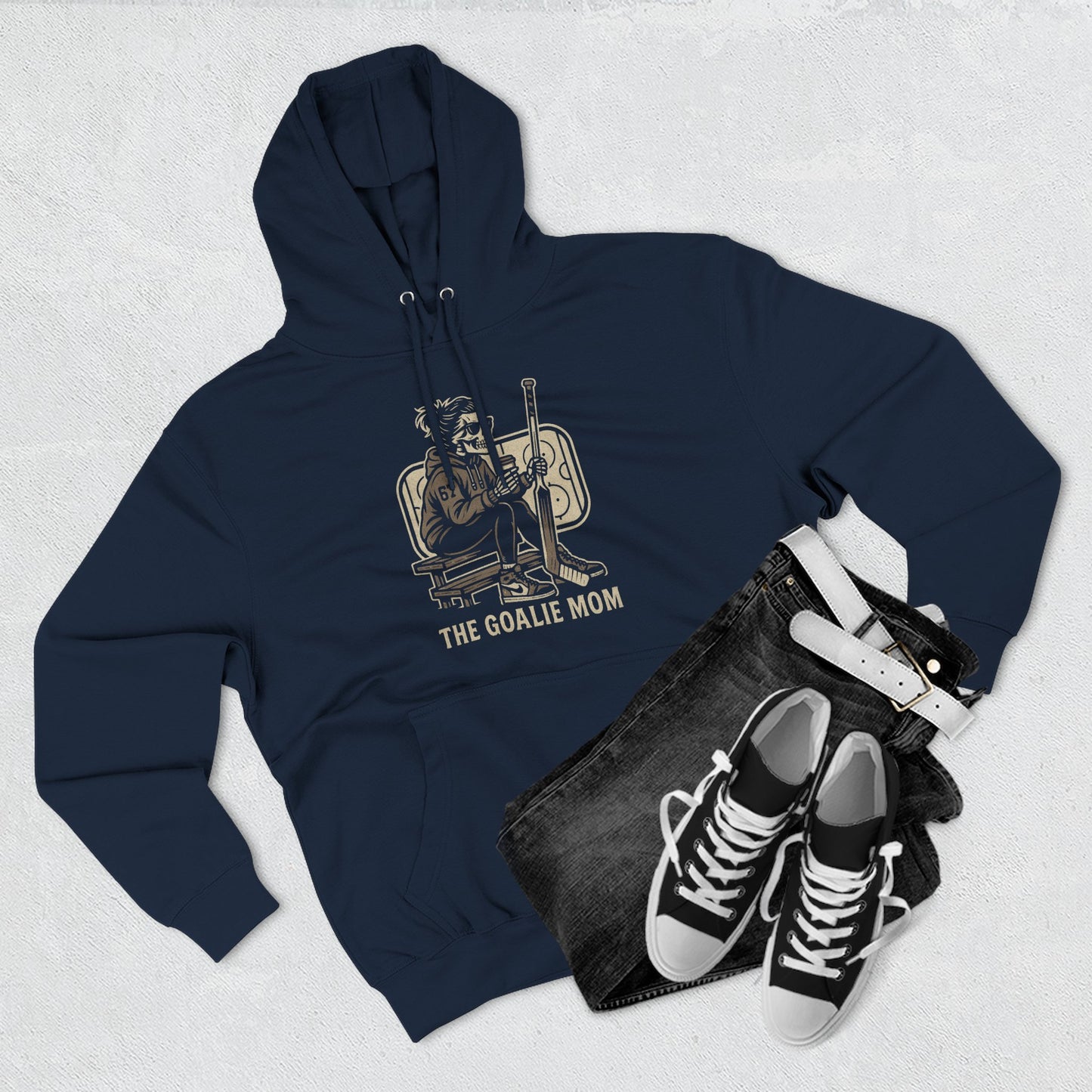 Goalie Mom Fleece Hoodie