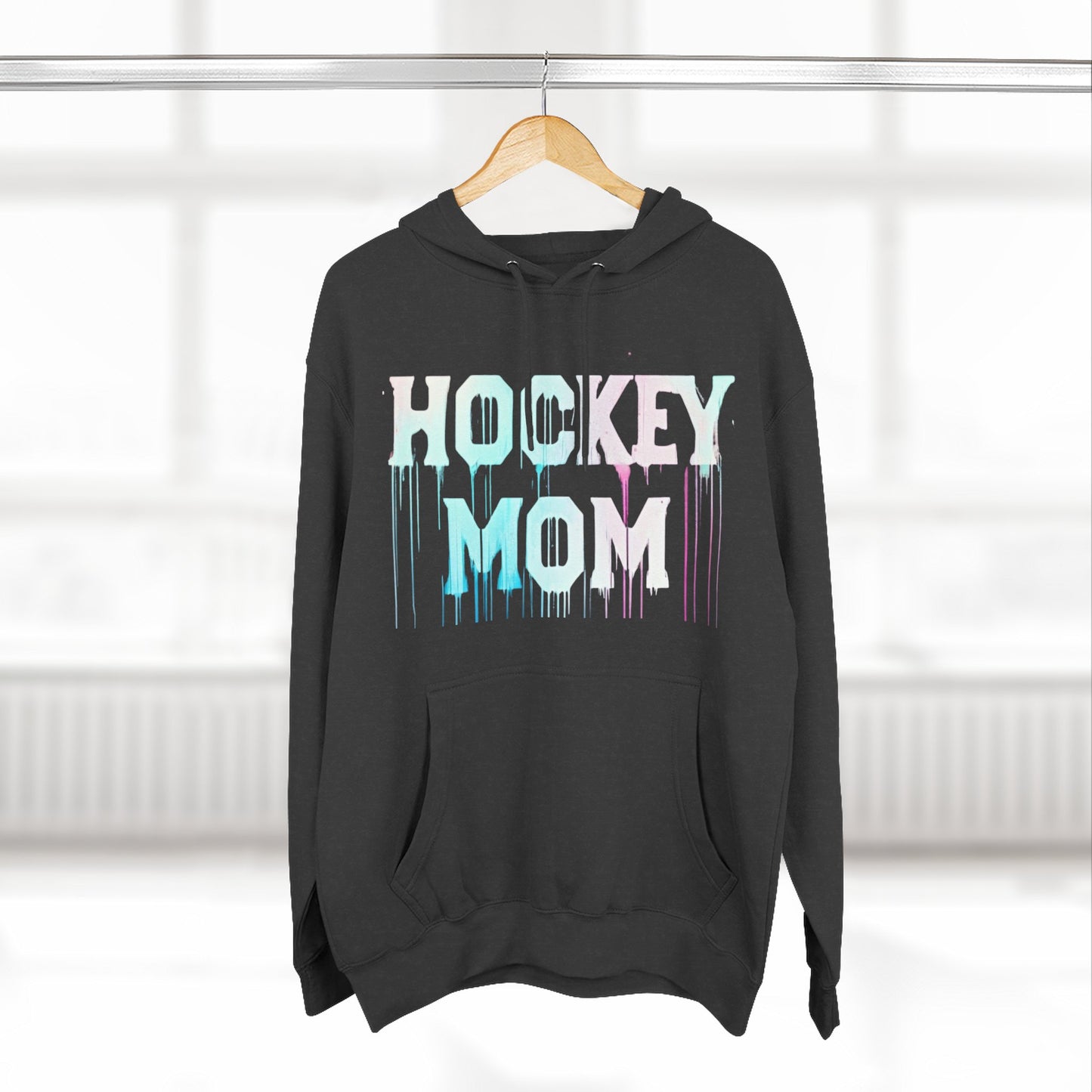 Lane Seven Hockey Mom Fleece Hoodie
