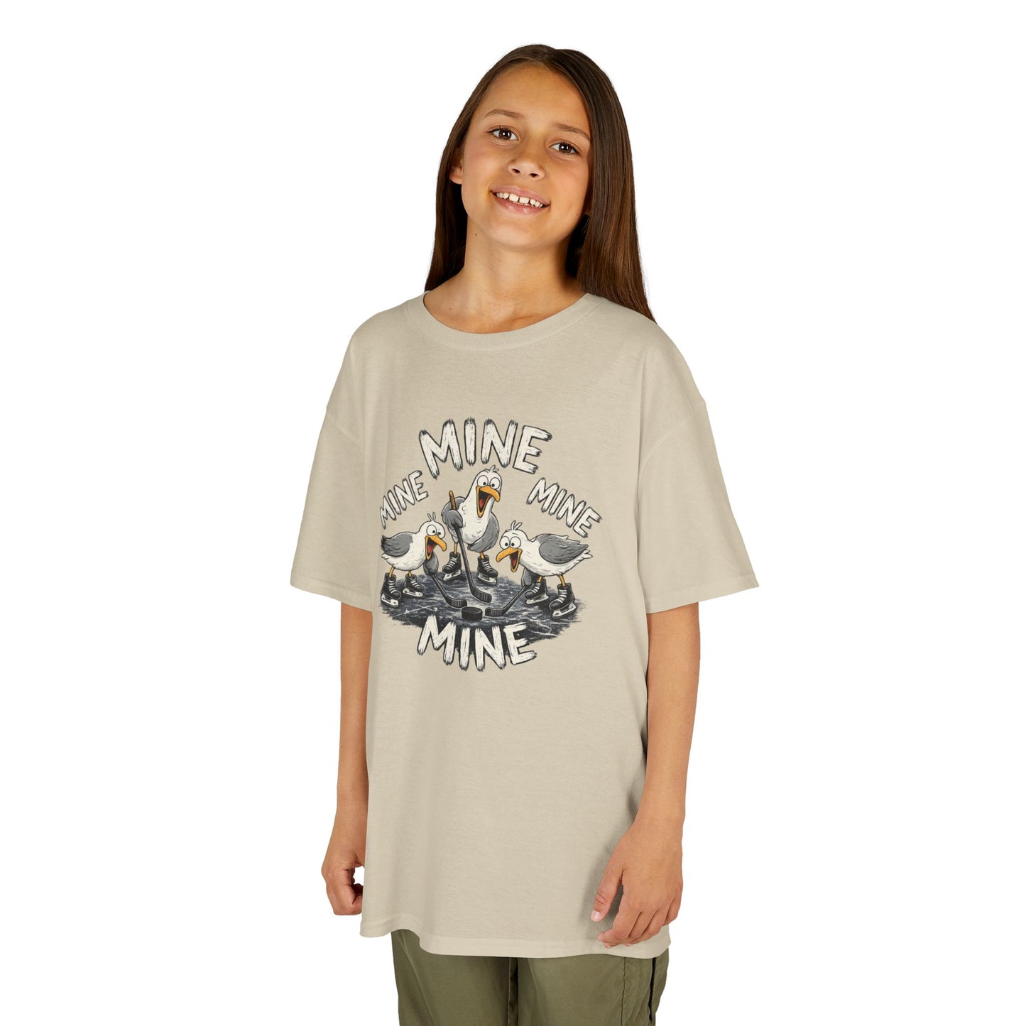 Mine Mine Mine Hockey Shirt, Funny Hockey Tee, Seagull Hockey Shirt, Hockey Gift, Hockey Shirt, Rink Life Shirt, Hockey Humor Tee