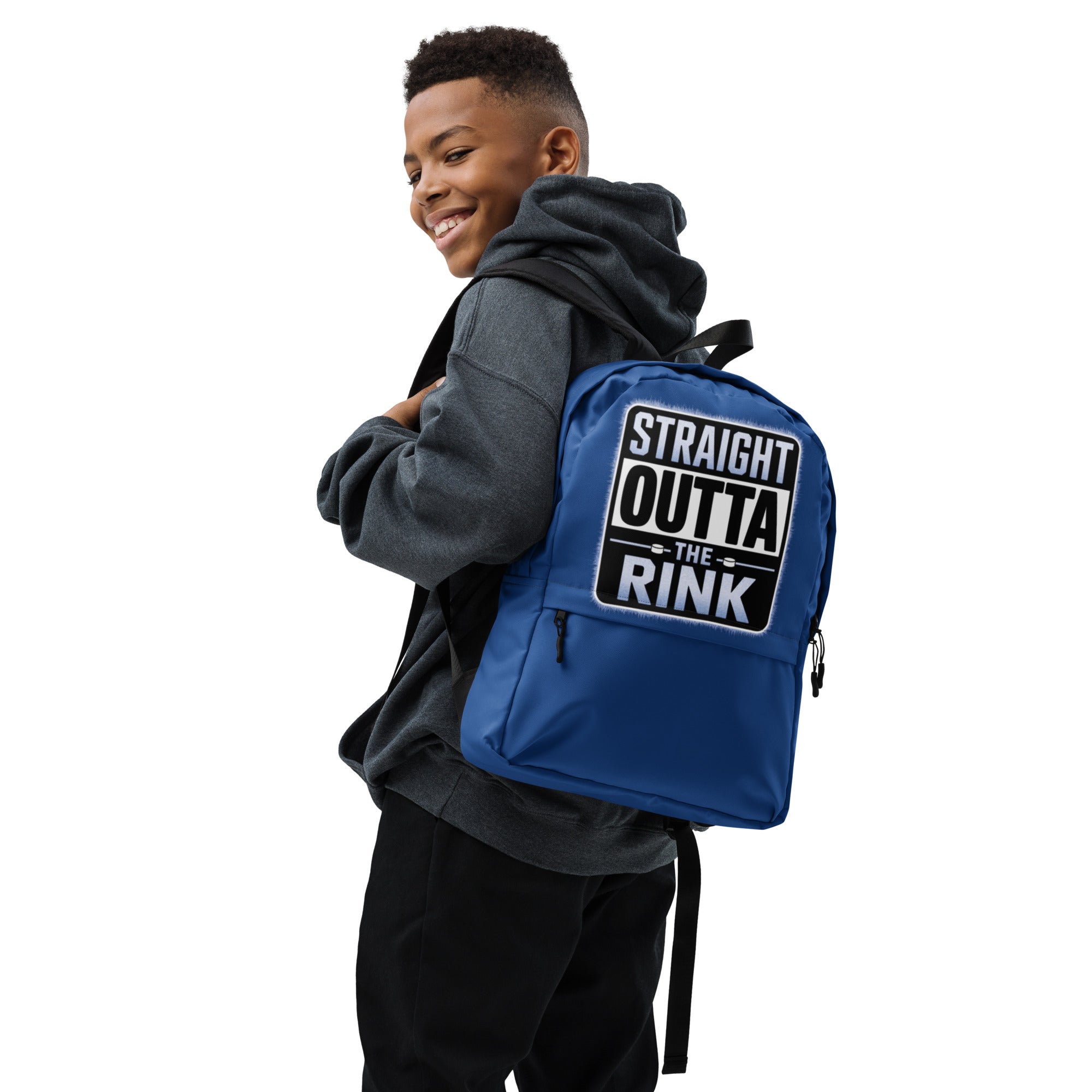 Straight Out Of The Rink Backpack – Puck It Apparel